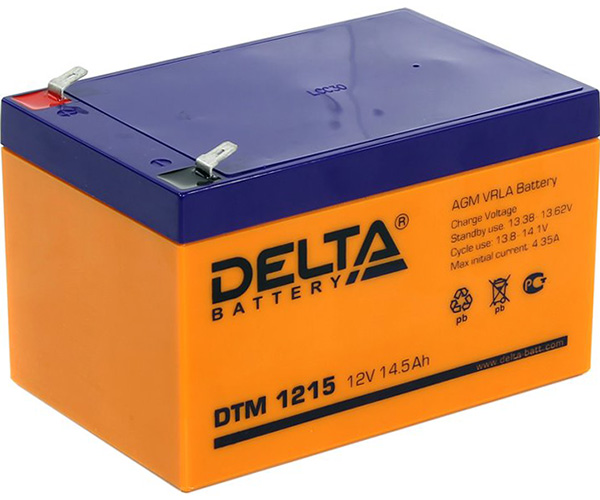 Аккумуляторная батарея DELTA DTM 1215