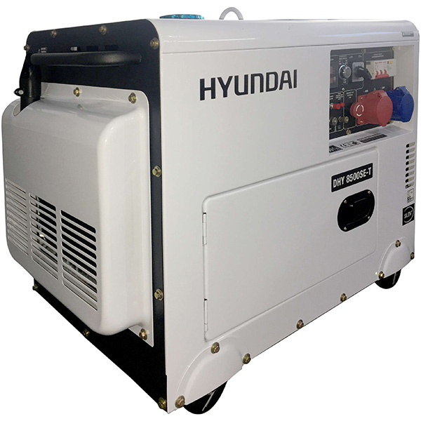 Дизельный электрогенератор HYUNDAI DHY 8500SE-T