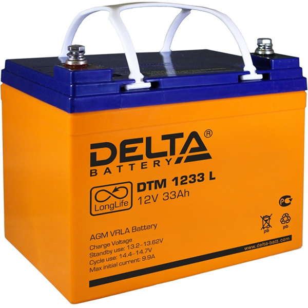 Аккумуляторная батарея DELTA DTM 1233 L