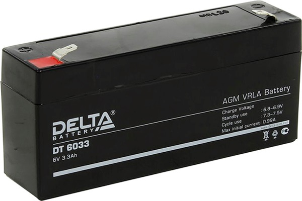 Аккумуляторная батарея DELTA DT 6033 (125)