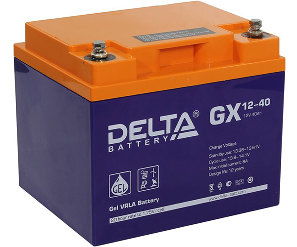 Аккумуляторная батарея DELTA GX 12-40