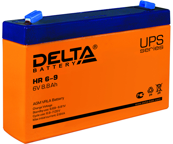 Аккумуляторная батарея DELTA HR 6-9