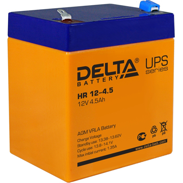 Аккумуляторная батарея DELTA HR 12-4.5