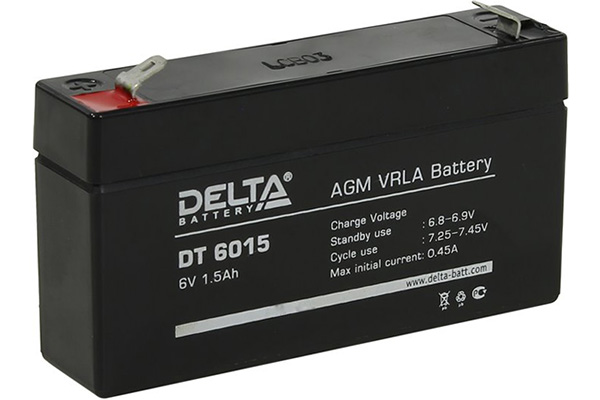 Аккумуляторная батарея DELTA DT 6015