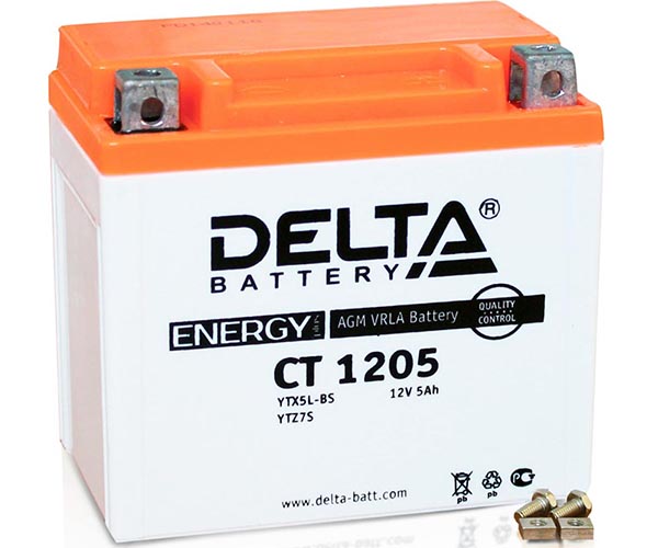 Аккумуляторная батарея DELTA CT 1205