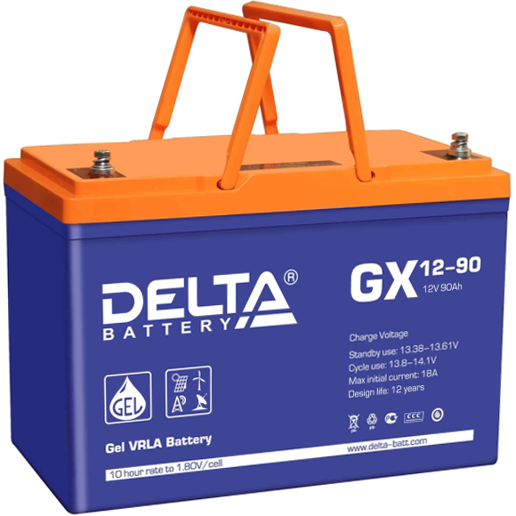 Аккумуляторная батарея DELTA GX 12-90