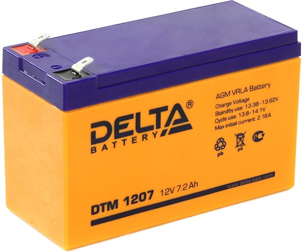 Аккумуляторная батарея DELTA DTM 1207