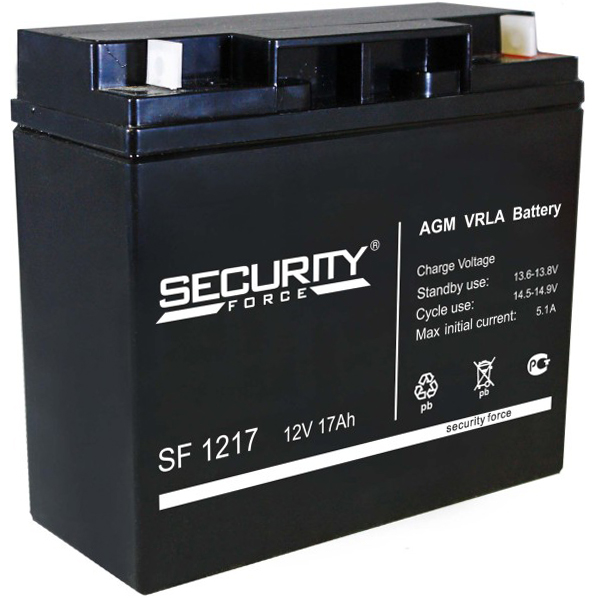 Аккумуляторная батарея SECURITY FORCE SF 1217