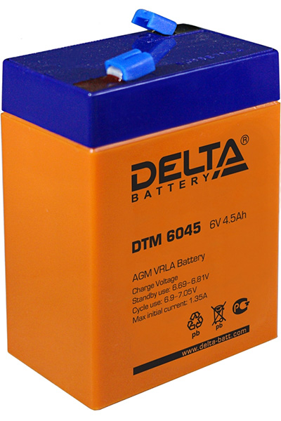 Аккумуляторная батарея DELTA DTM 6045